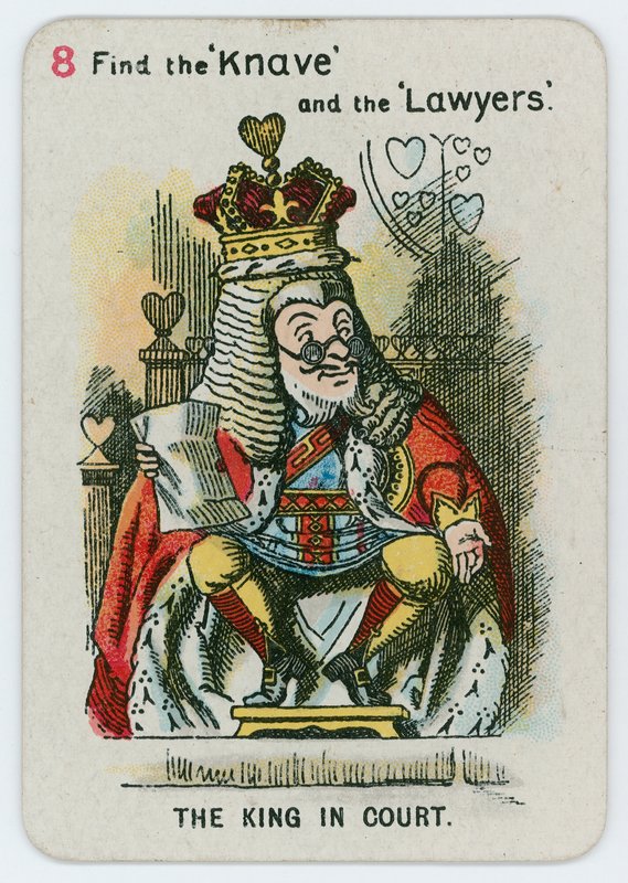Król na dworze autorstwa John Tenniel