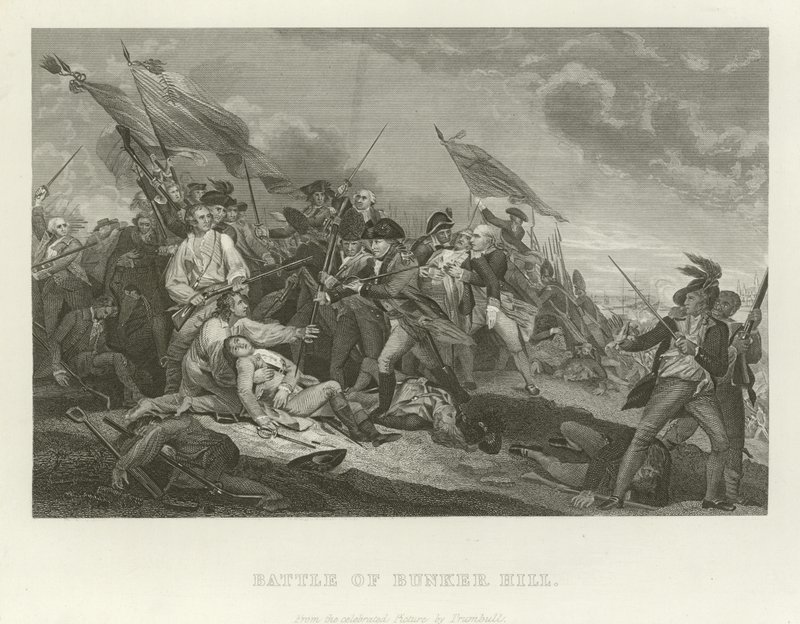 Bitwa pod Bunker Hill autorstwa John Trumbull