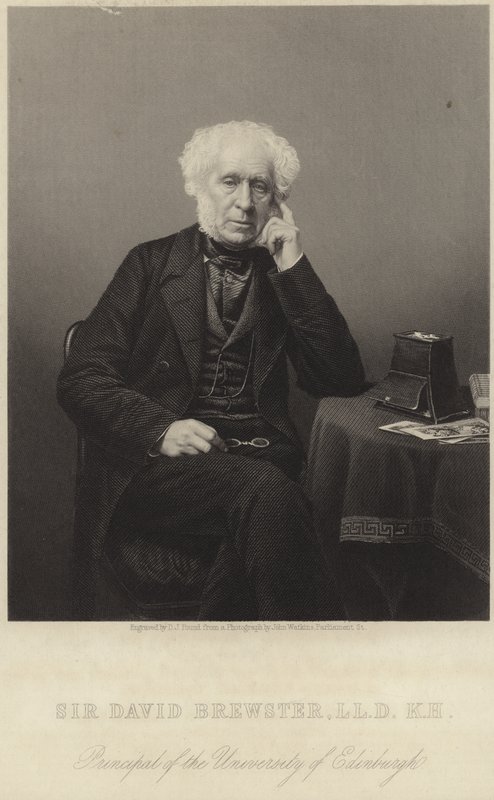 Sir David Brewster autorstwa John Watkins