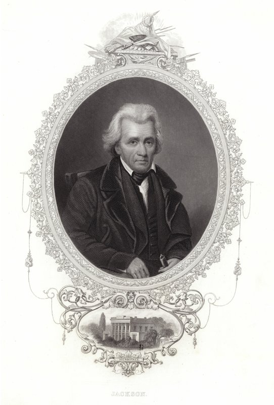 Andrew Jackson autorstwa John Wood Dodge