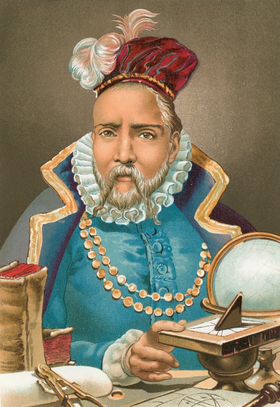Tycho Brahe autorstwa Josep or Jose Planella Coromina