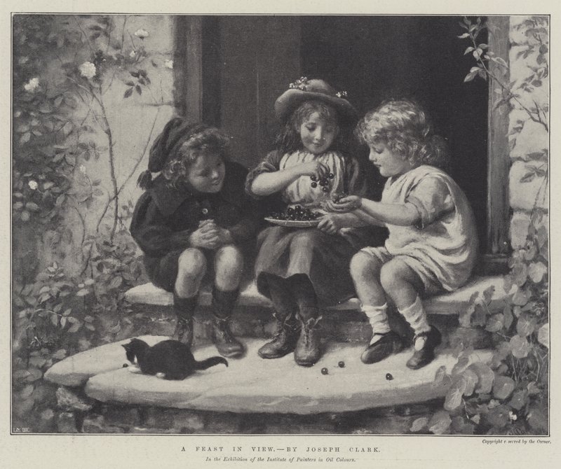 Uczta na widoku autorstwa Joseph Clark