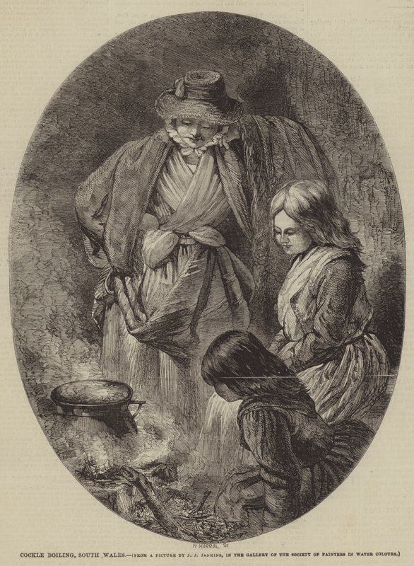 Makaron, Walia, Południowa Walia autorstwa Joseph John Jenkins