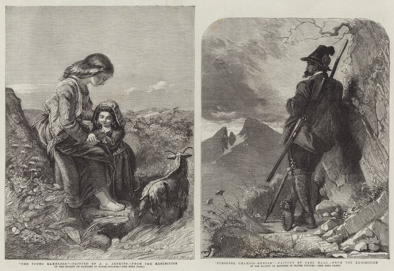 Wystawa Towarzystwa Malarzy Akwarelowych autorstwa Joseph John Jenkins