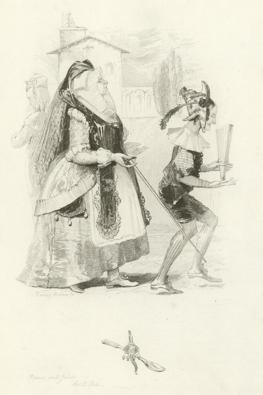Romeo i Julia autorstwa Joseph Kenny Meadows