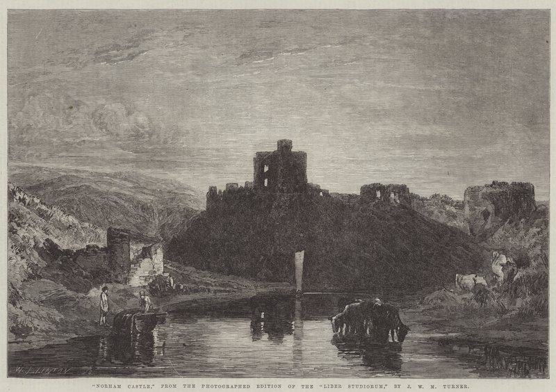 Zamek Norham autorstwa Joseph Mallord William Turner