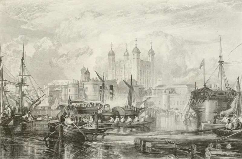 Tower of London autorstwa Joseph Mallord William Turner