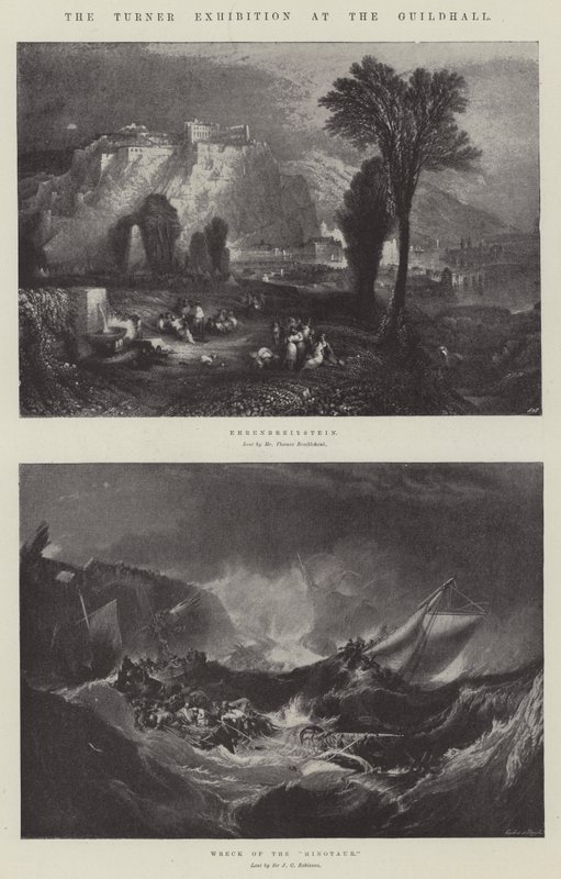 Wystawa Turnera w Guildhall autorstwa Joseph Mallord William Turner