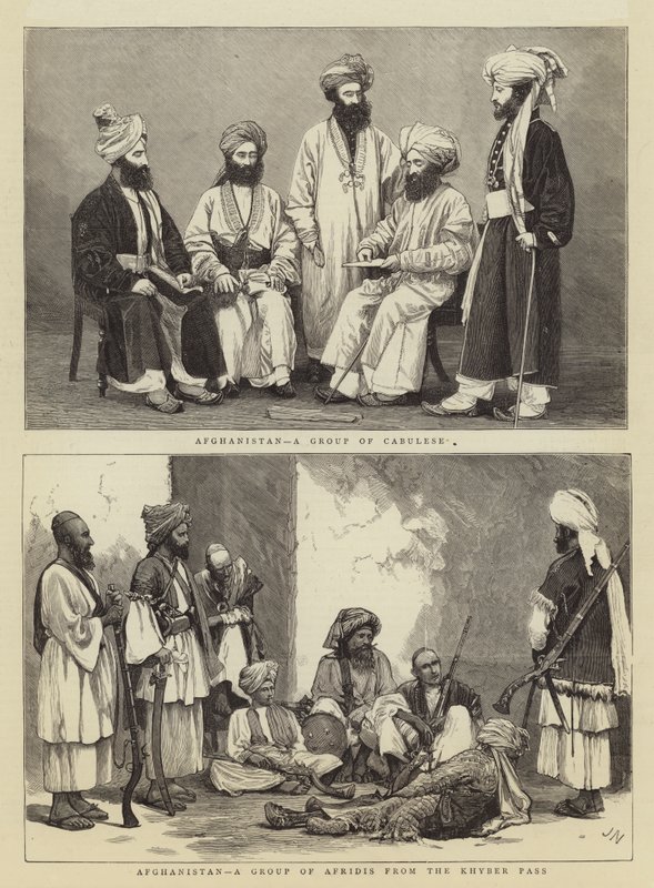 Afganistan autorstwa Joseph Nash