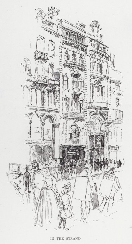 W Strand (lito) autorstwa Joseph (after) Pennell