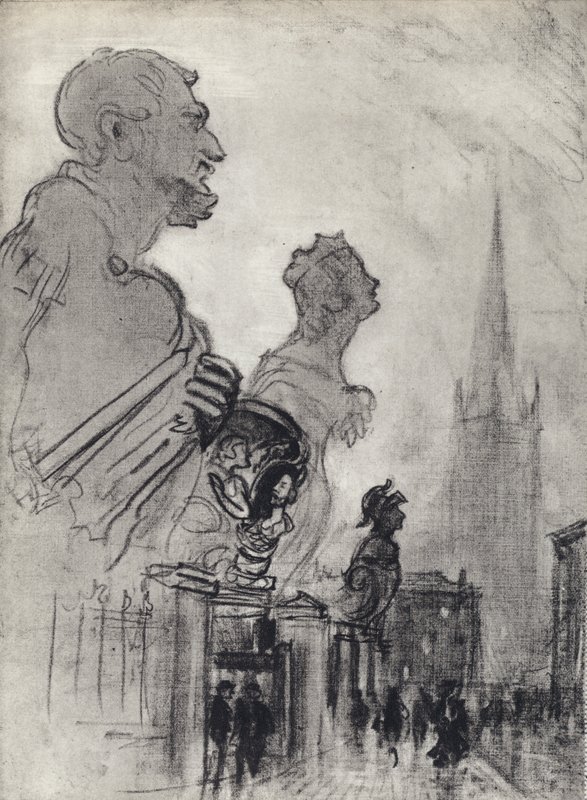 Niszczyciele statków, Pimlico (lito) autorstwa Joseph (after) Pennell