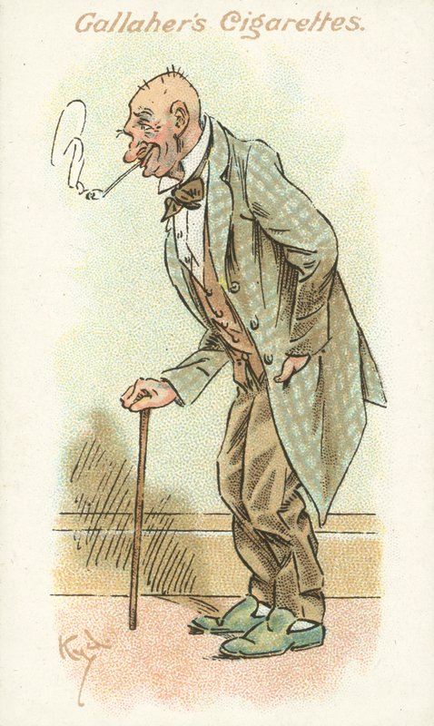 Votaries of the Weed nr 38 (kolorowa litografia) autorstwa Joseph Clayton (1856 1937) Clarke