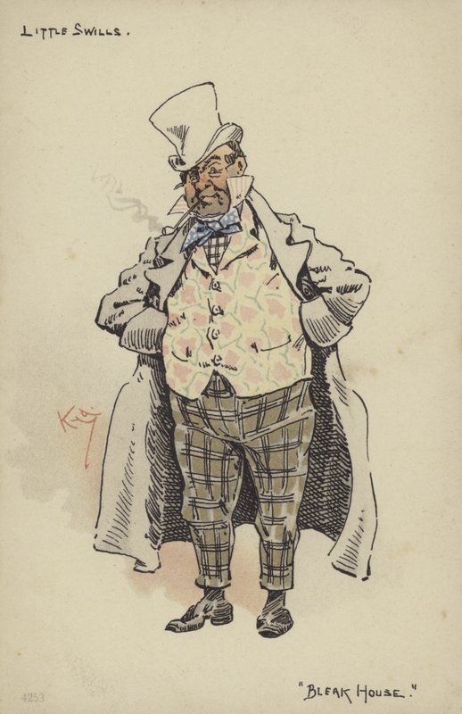 Małe pomyje, ponury dom autorstwa Joseph Clayton Clarke