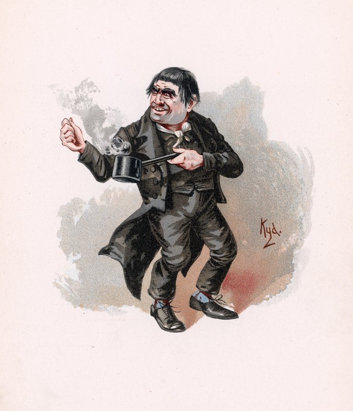 Quilp, ilustracja z 
