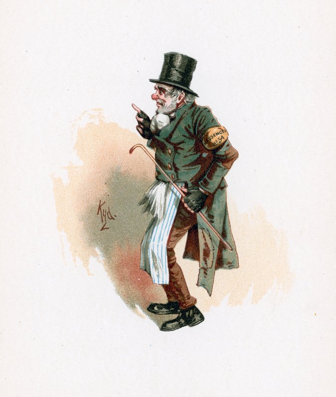 Trotty Veck, ilustracja z 