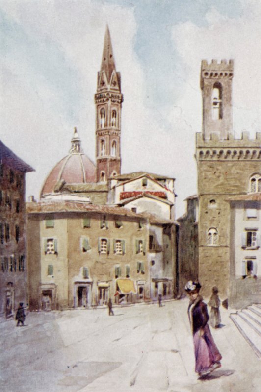 Dzwonnica Badia, Florencja autorstwa Joseph Finnemore