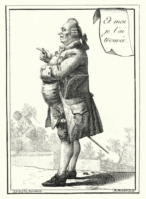 I znalazłem to (grawerowanie) autorstwa Joseph Franz von (after) Goez