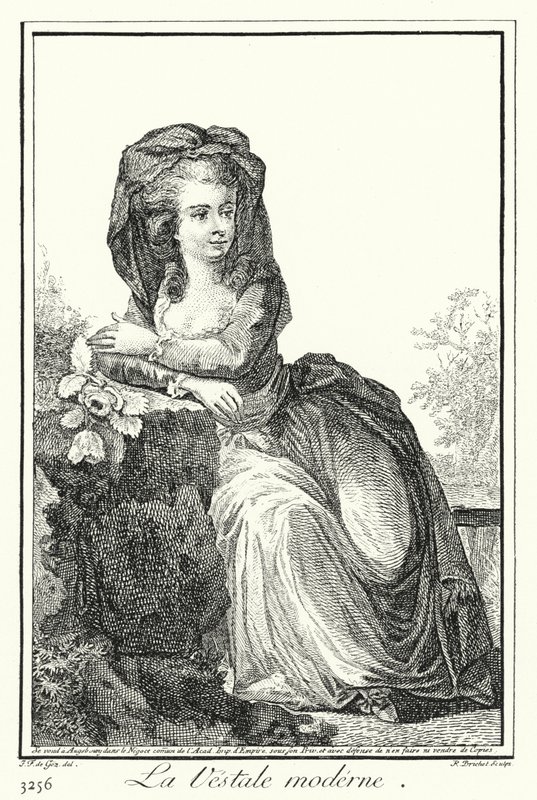 Nowoczesna westalka (rycina) autorstwa Joseph Franz von (after) Goez