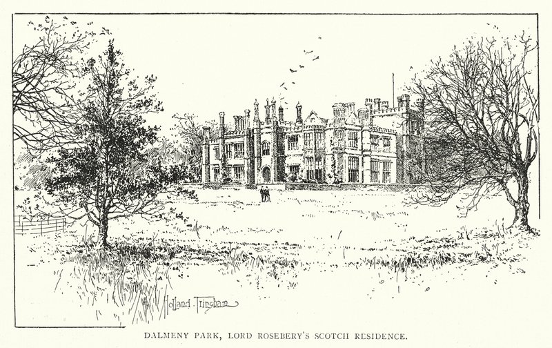 Dalmeny Park, szkocka rezydencja lorda Rosebery