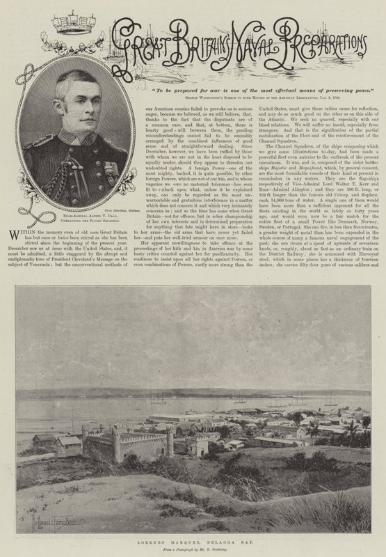 Przygotowania marynarki wojennej Wielkiej Brytanii autorstwa Joseph Holland Tringham