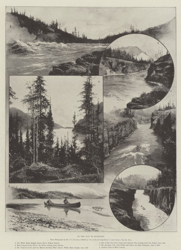 W drodze do Klondike autorstwa Joseph Holland Tringham