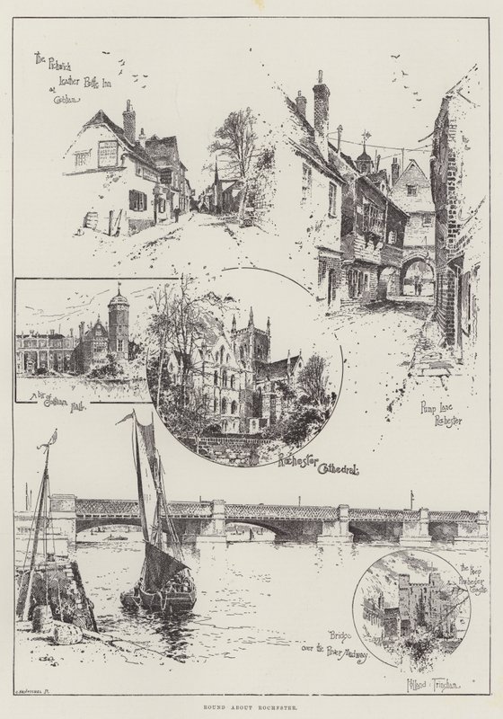 Wokół Rochester autorstwa Joseph Holland Tringham