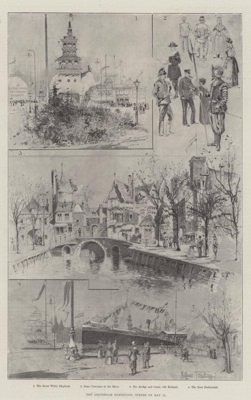 Wystawa w Amsterdamie, otwarta 11 maja autorstwa Joseph Holland Tringham