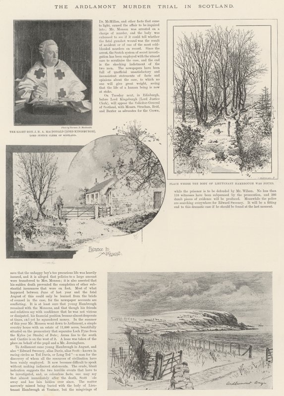 Proces o morderstwo w Ardlamont w Szkocji autorstwa Joseph Holland Tringham