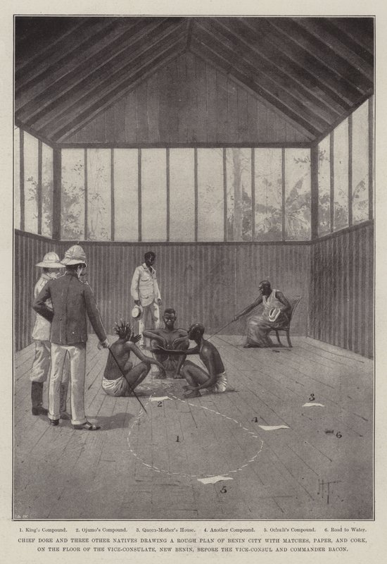 Wyprawa Benin autorstwa Joseph Holland Tringham
