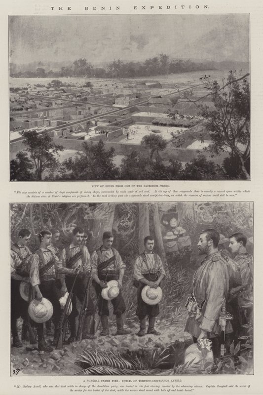 Wyprawa Benin autorstwa Joseph Holland Tringham