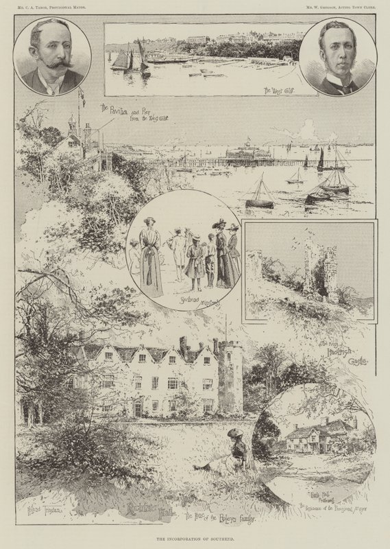 Inkorporacja Southend autorstwa Joseph Holland Tringham