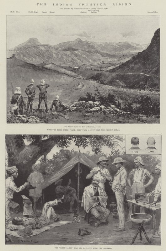 Powstanie indyjskiej granicy autorstwa Joseph Holland Tringham
