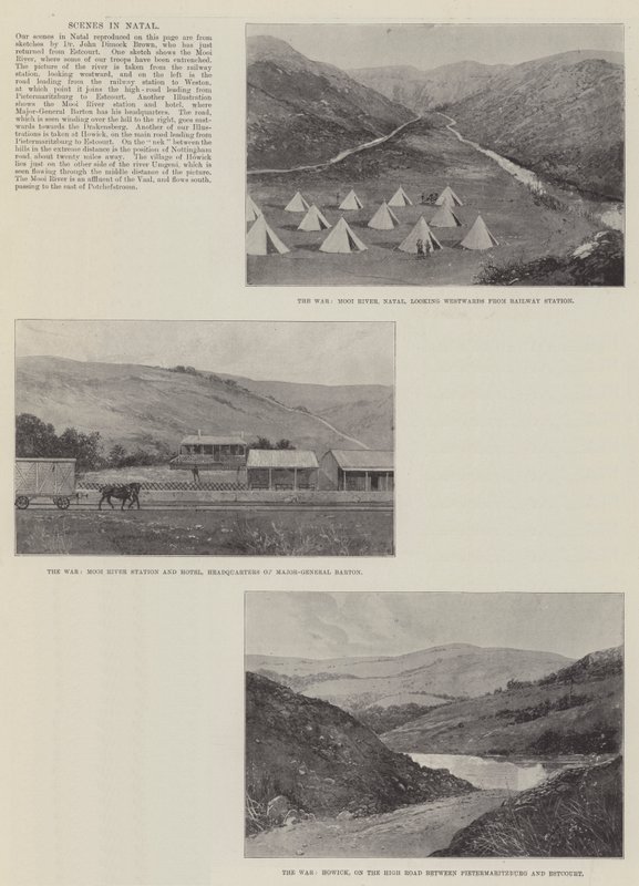 Wojna w Transwalu autorstwa Joseph Holland Tringham