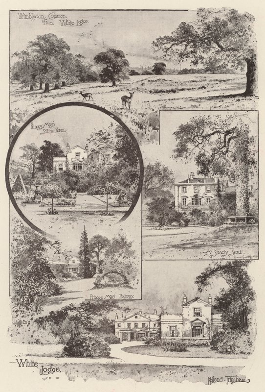 Biała Chata autorstwa Joseph Holland Tringham