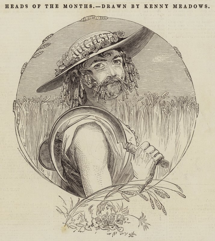 Szefowie Miesięcy autorstwa Joseph Kenny Meadows