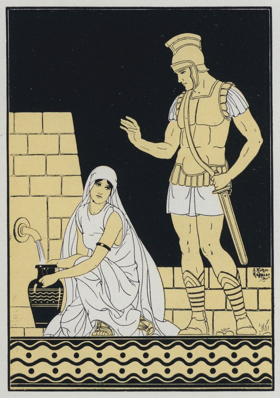 Opowieść o westalce i ugaszonym ogniu autorstwa Joseph Kuhn Regnier