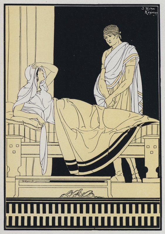 Śmiertelna plaga autorstwa Joseph Kuhn Regnier