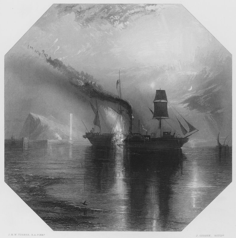 Pokój, pogrzeb Wilkie, ze zdjęcia w Galerii Narodowej (rycina) autorstwa Joseph Mallord William (after) Turner