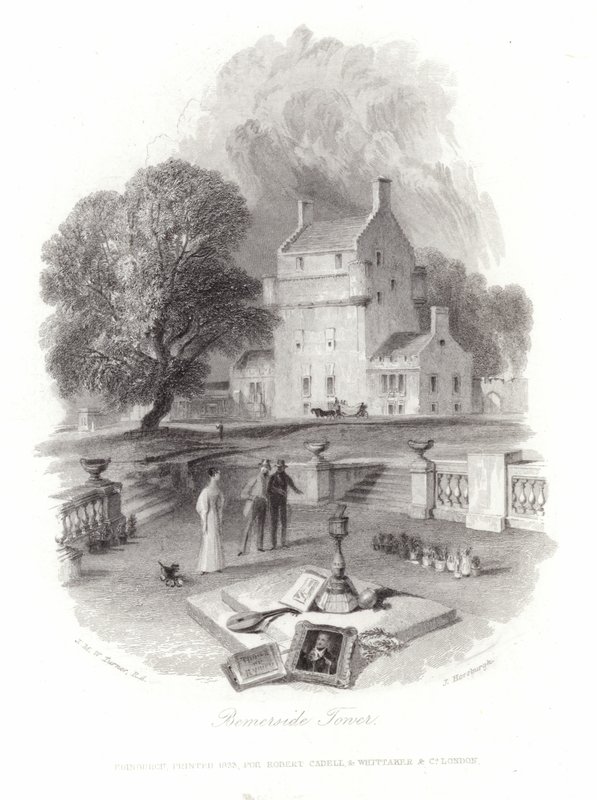 Wieża Bemersyde autorstwa Joseph Mallord William Turner