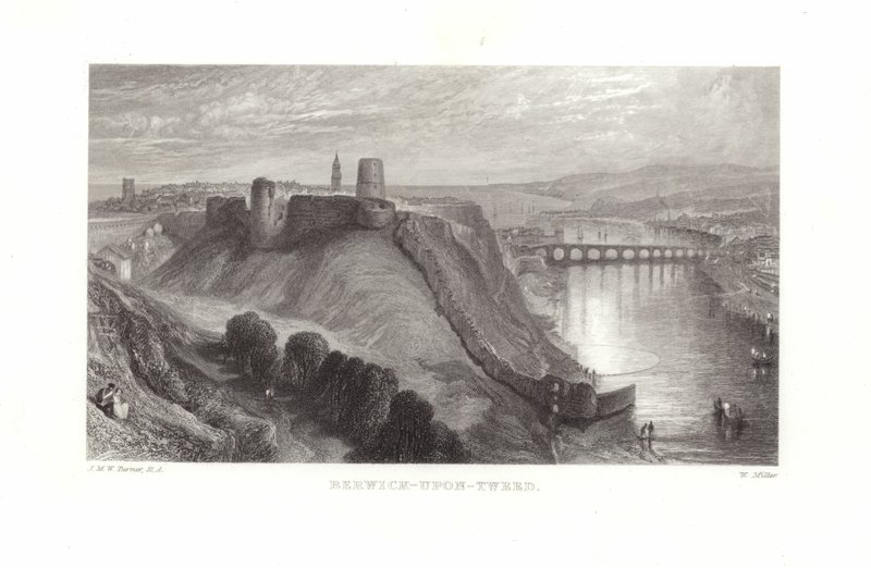 Berwick upon Tweed autorstwa Joseph Mallord William Turner