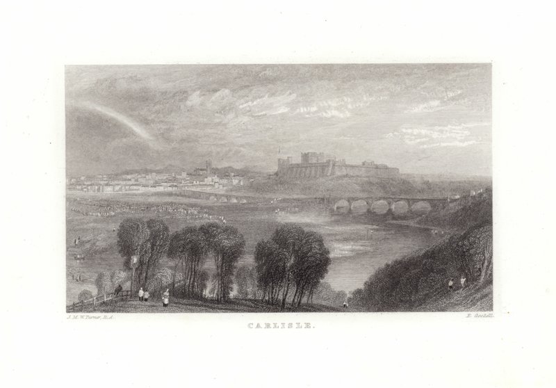 Carlisle autorstwa Joseph Mallord William Turner