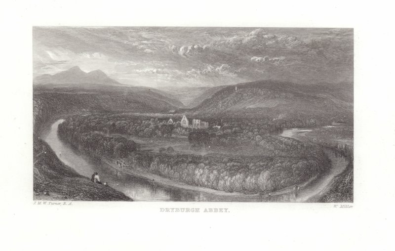 Opactwo Dryburgh autorstwa Joseph Mallord William Turner