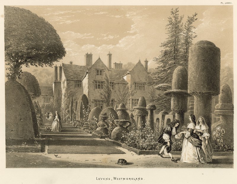 Levens, Westmoreland autorstwa Joseph Nash