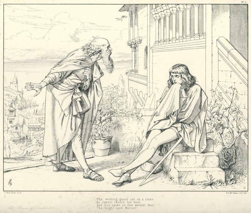 Ilustracja do Rime of the Ancient Mariner Coleridge