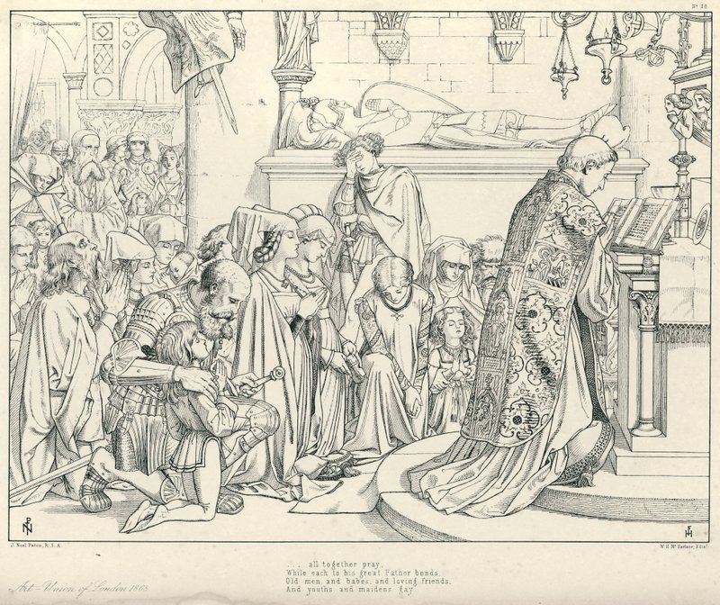 Ilustracja do Rime of the Ancient Mariner Coleridge