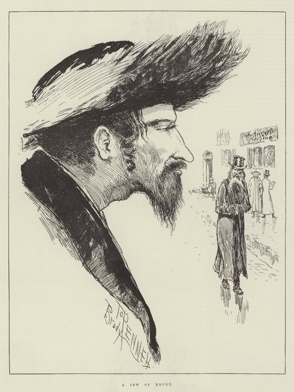 Żyd w domu — Joseph Pennell autorstwa Joseph Pennell