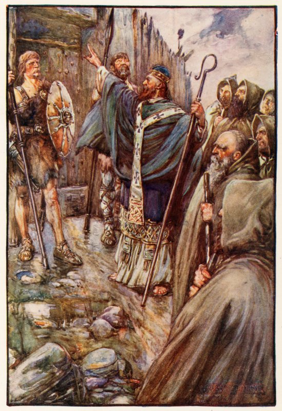 Święty Kolumba autorstwa Joseph Ratcliffe Skelton