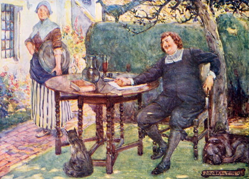 Upon Prue, jego pokojówka – Robert Herrick autorstwa Joseph Ratcliffe Skelton