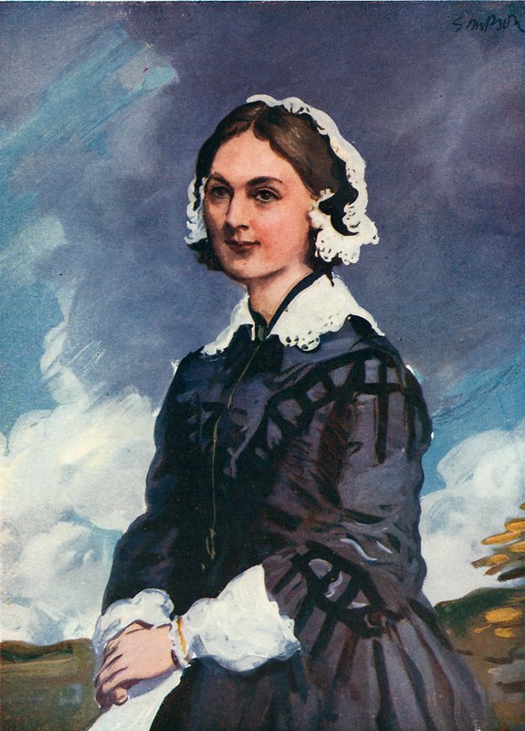 Florence Nightingale autorstwa Joseph Simpson