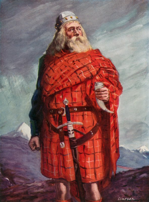 Król Robert Bruce, 1274-1329 autorstwa Joseph Simpson